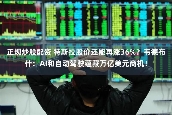 正规炒股配资 特斯拉股价还能再涨36%？韦德布什：AI和自动驾驶蕴藏万亿美元商机！