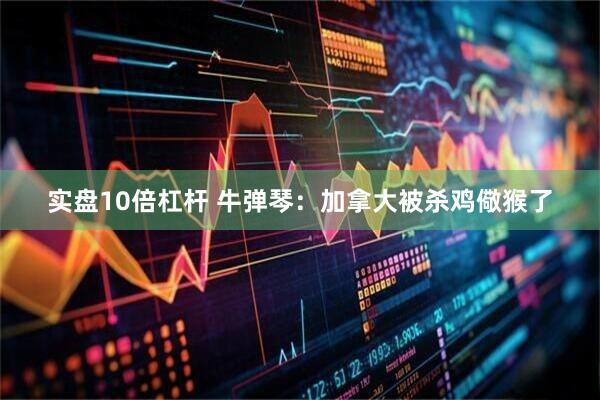 实盘10倍杠杆 牛弹琴：加拿大被杀鸡儆猴了